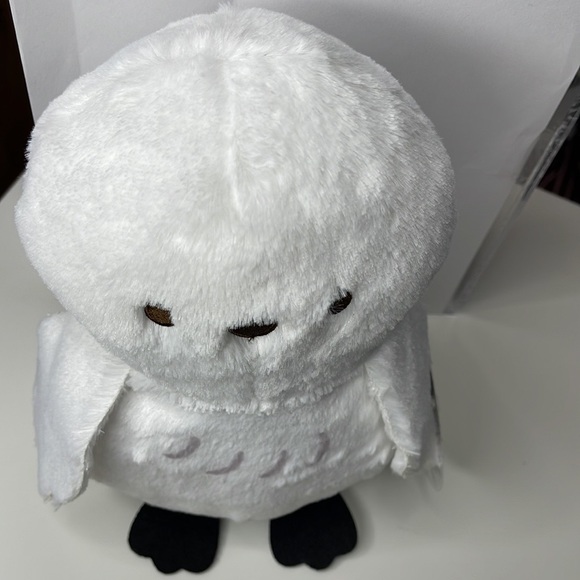 Harry Potter Hedwig Owl Stuffed Plush Wizarding World 10" New With Tag - Picture 3 of 12